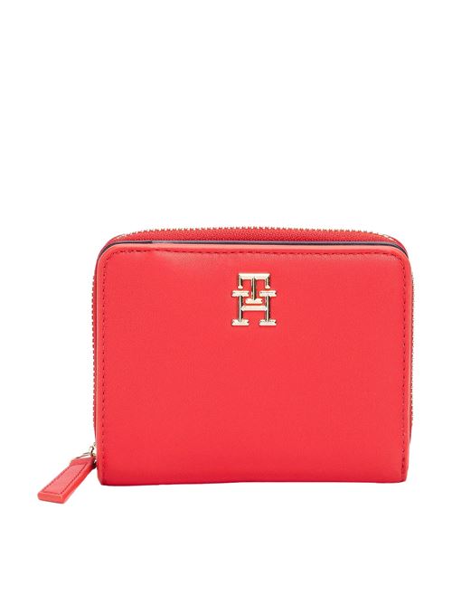 Portafoglio medio rosso Tommy Hilfiger | AW0AW17408XLG